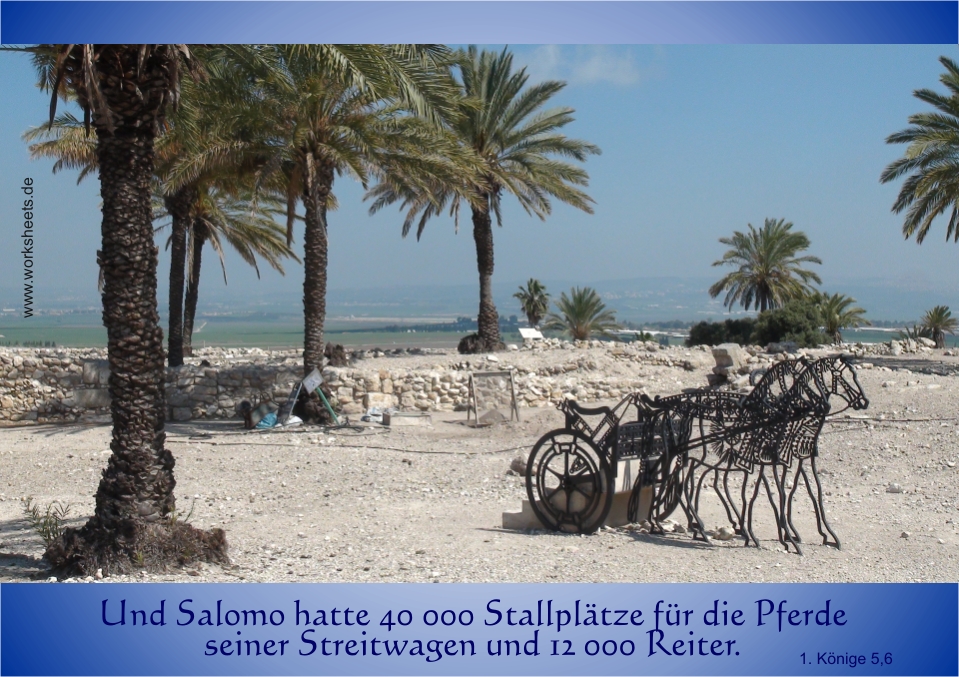 Megiddo-Salomo-Pferdeställe