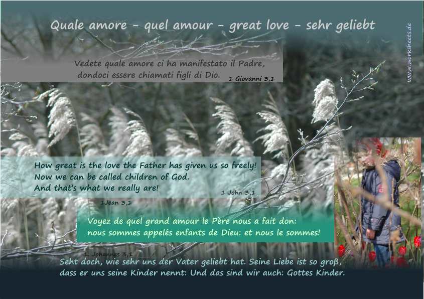 Quale amore-quel amour-great love-sehr geliebt